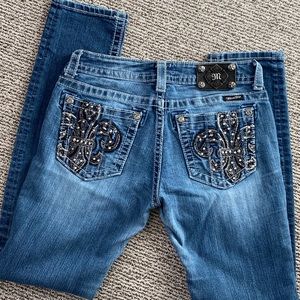 Miss Me Women's Skinny Jeans | pocket detail